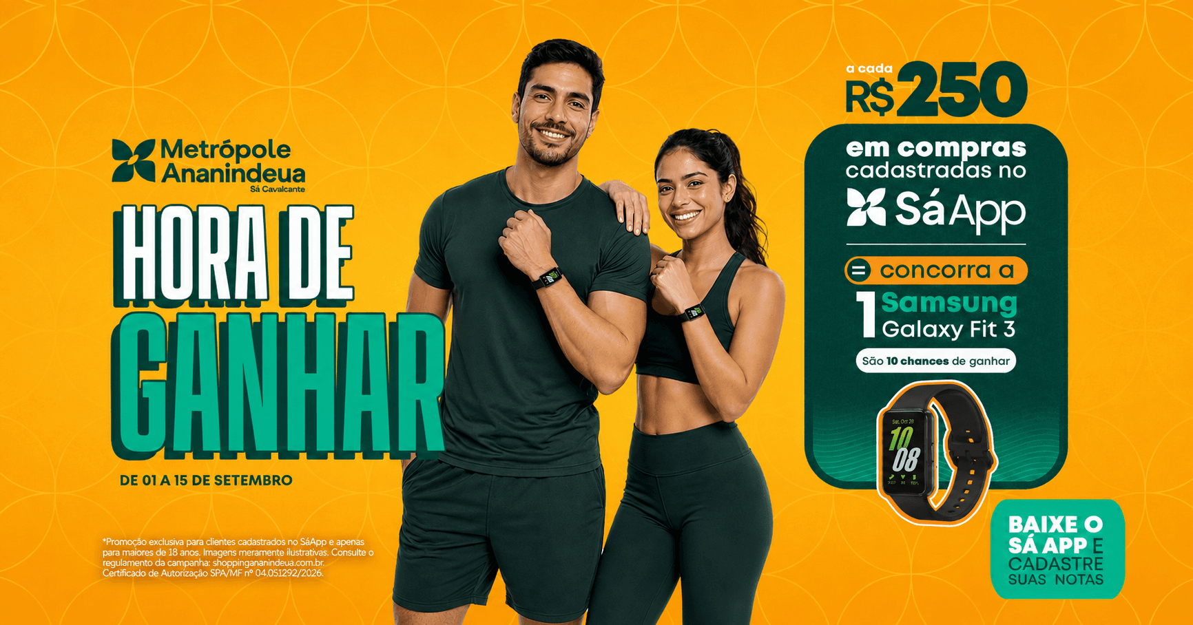 Imagem do Banner CAMPANHA DAS SMARTBANDS
