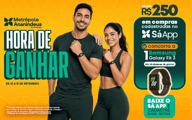 Imagem do Banner CAMPANHA DAS SMARTBANDS